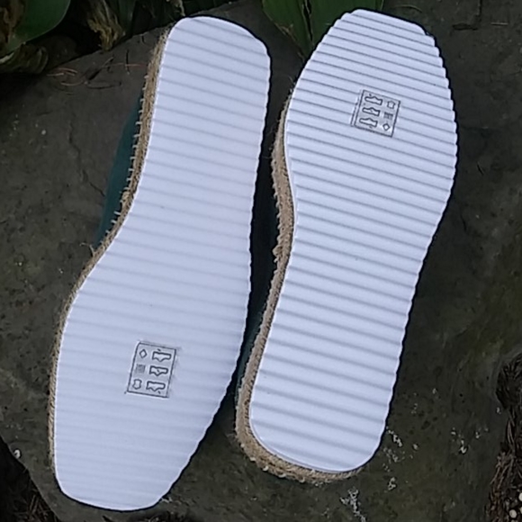 NEW ASOS Jenna Suede Flatform Espadrilles - Picture 5 of 7